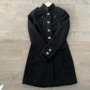 Preloved H&M black coat